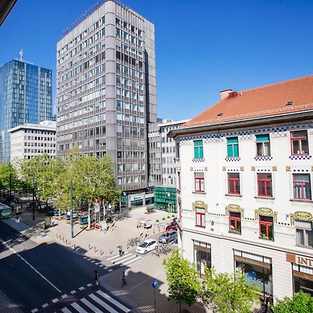 Central View Point Apartment Ljubljana Eksteriør billede