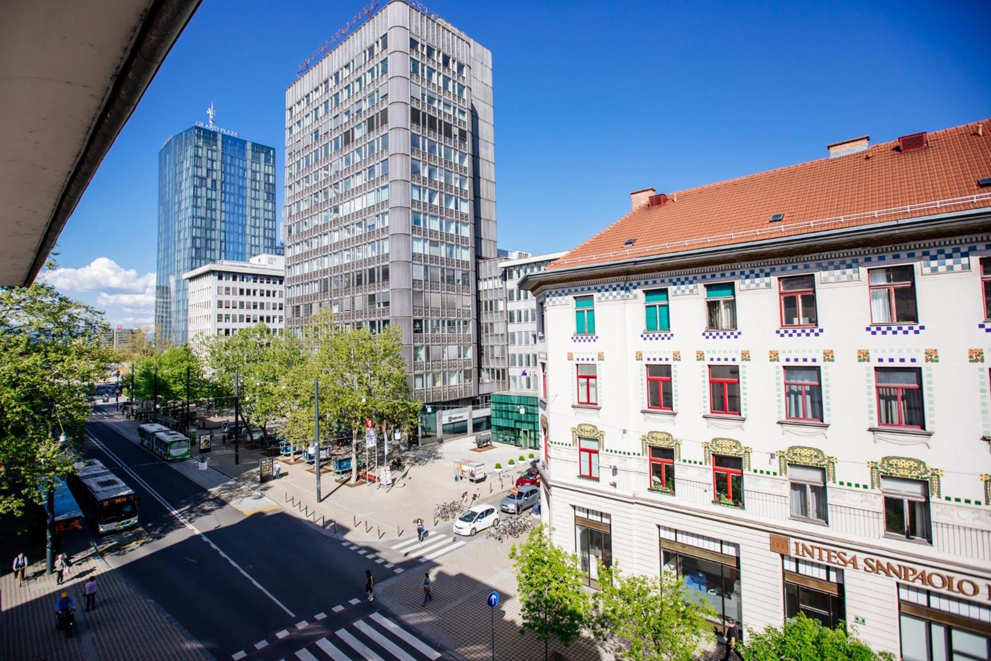 Central View Point Apartment Ljubljana Eksteriør billede